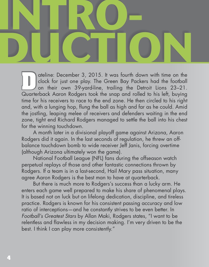 Aaron Rodgers: Super Bowl MVP — page 1