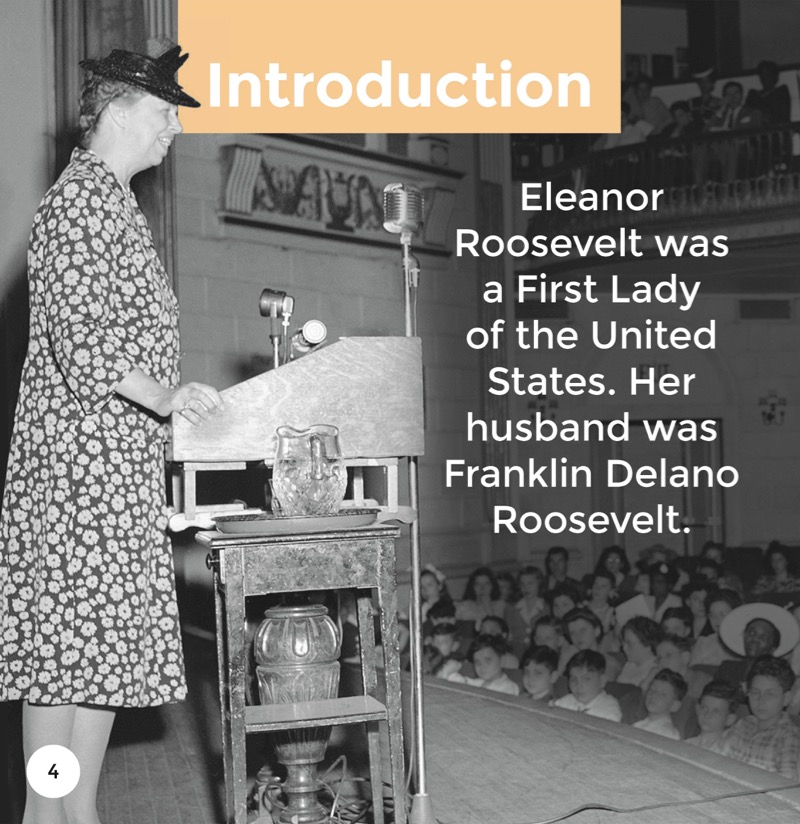 Eleanor Roosevelt — page 1