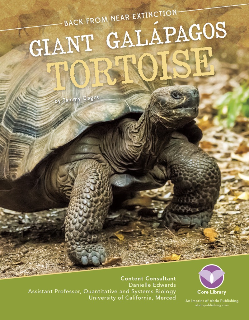 Giant Galápagos Tortoise book cover