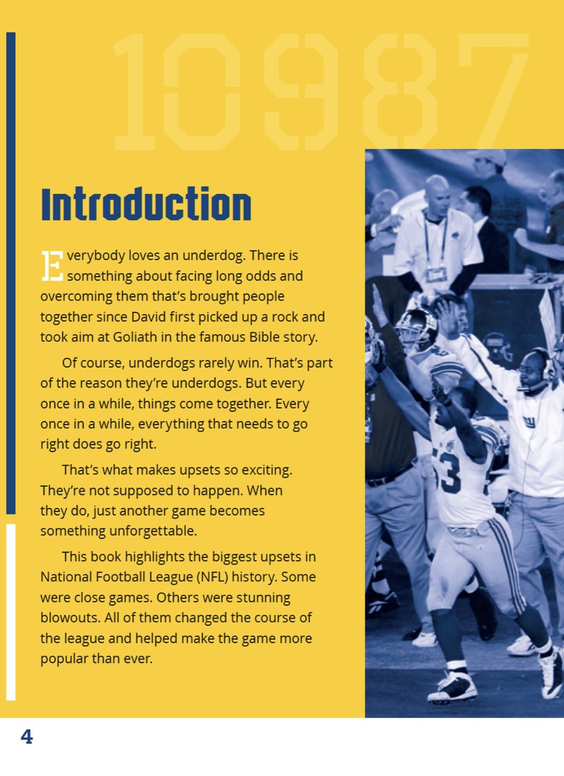 NFL's Top 10 Upsets — page 1