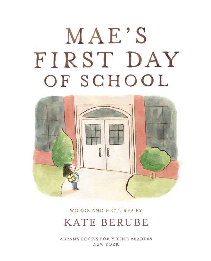 Mae's First Day of School book cover