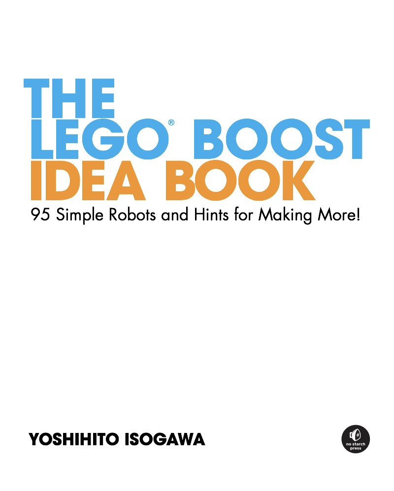 The LEGO BOOST Idea Book book cover