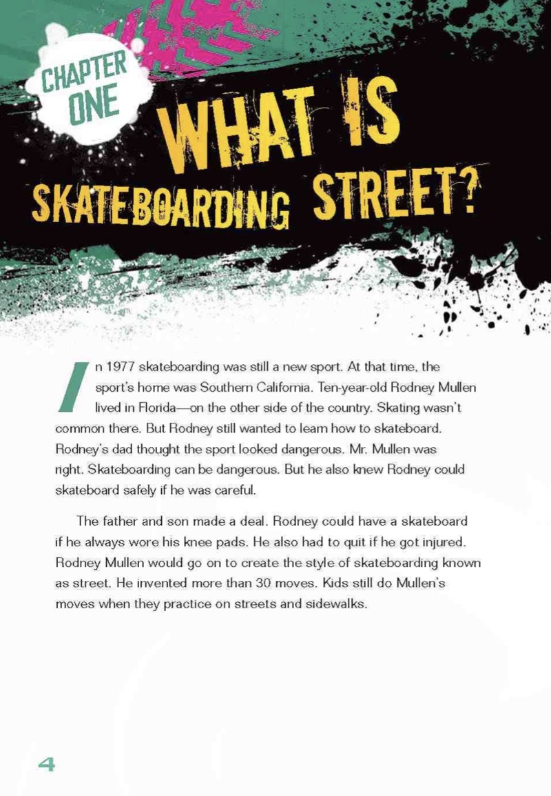 Skateboarding Street — page 1