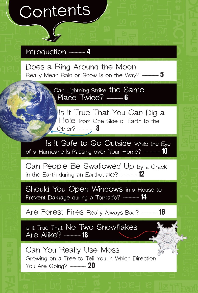 Can Lightning Strike the Same Place Twice?: And Other Questions about Earth, Weather, and the Environment — page 1