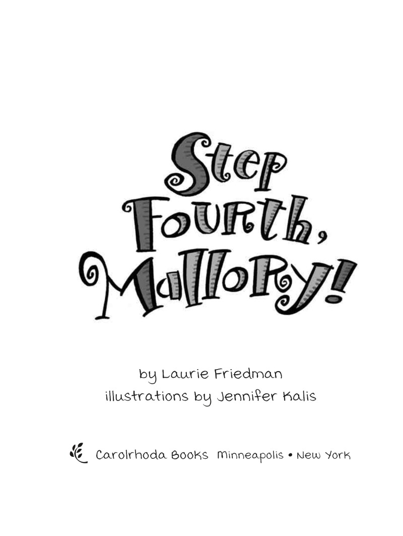 Step Fourth, Mallory! book cover