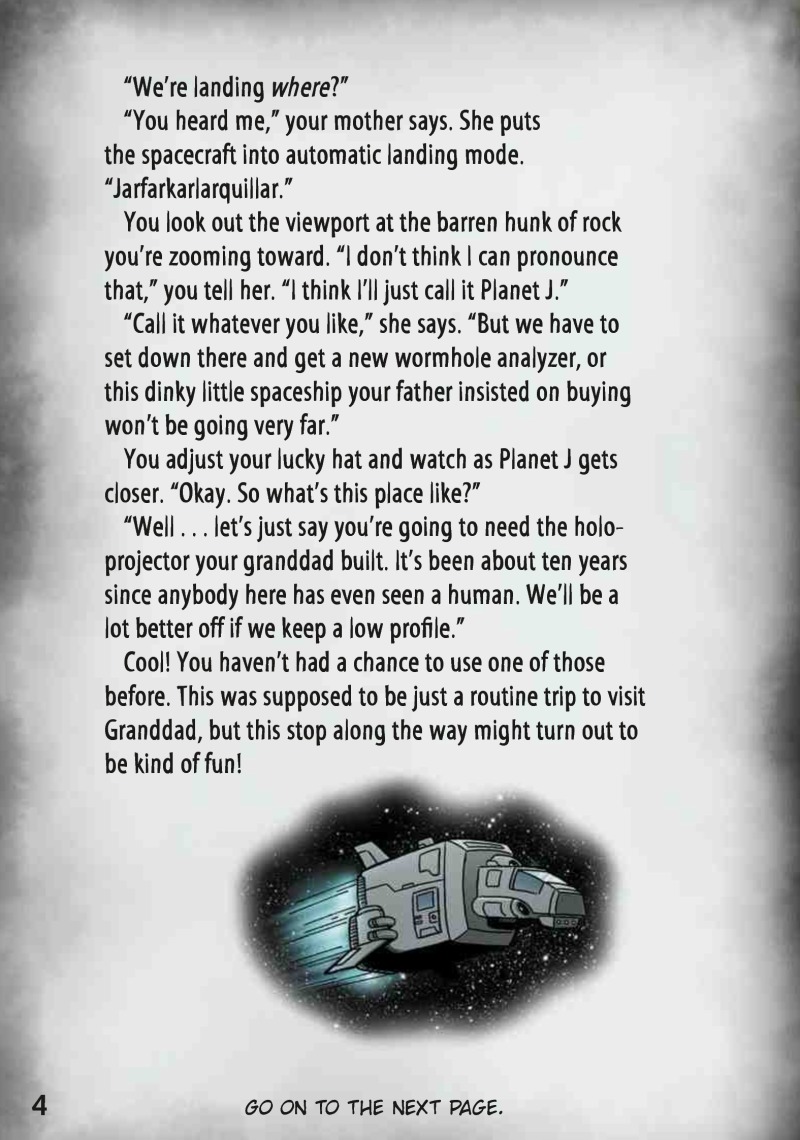 Alien Incident on Planet J (Twisted Journeys) — page 1