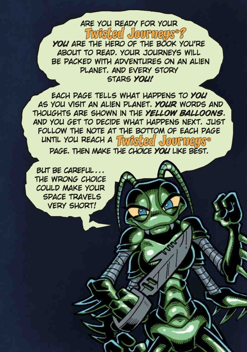 Alien Incident on Planet J (Twisted Journeys) book cover