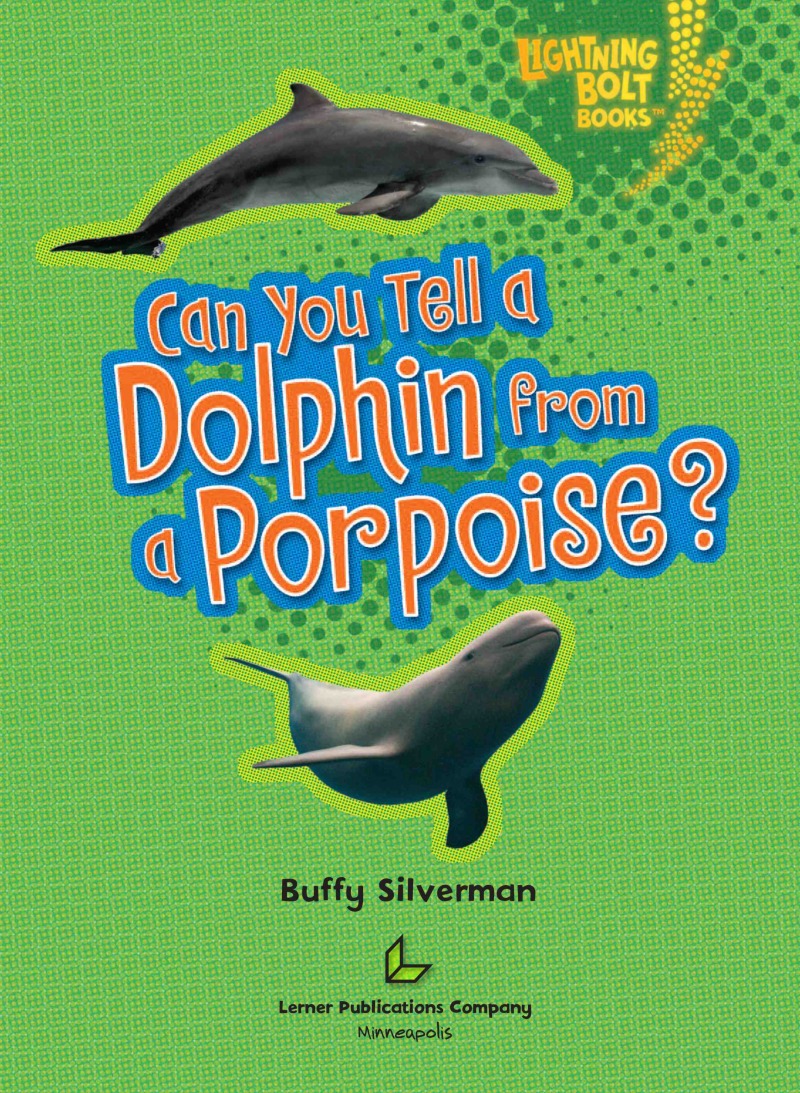 Can You Tell a Dolphin from a Porpoise? book cover