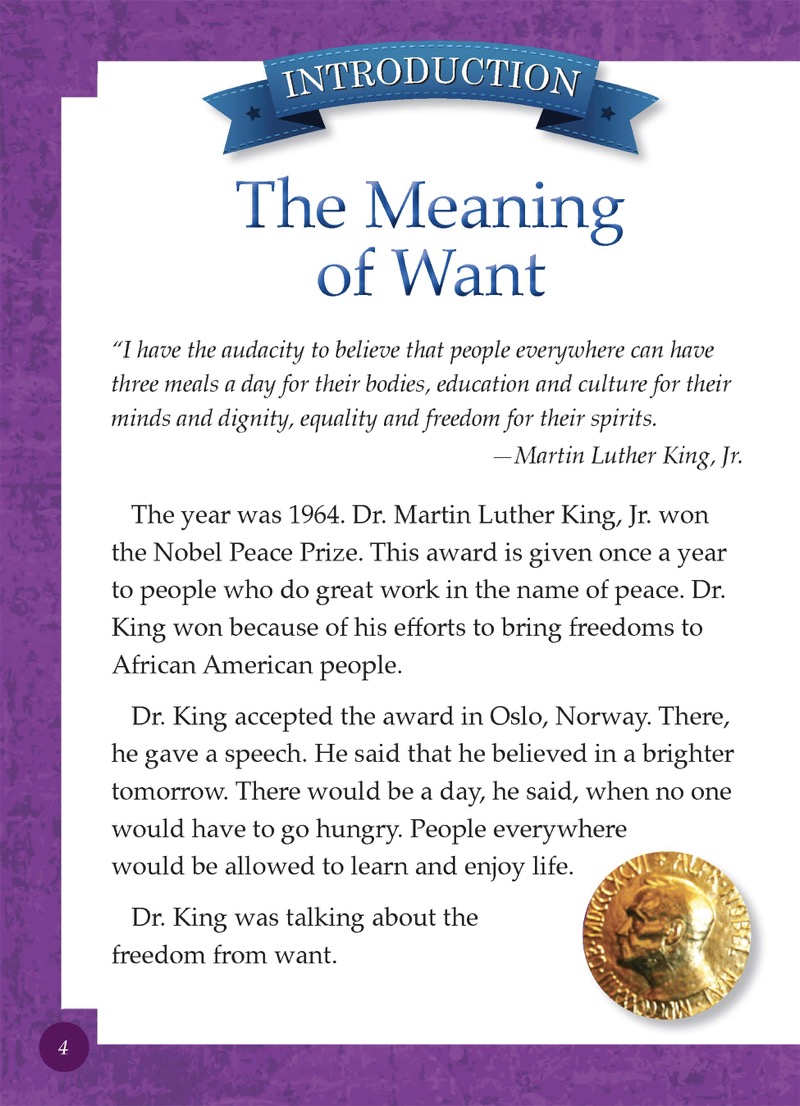 Freedom from Want — page 1