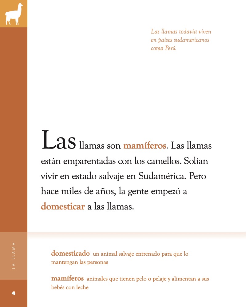 Planeta Animal: La Llama — page 1