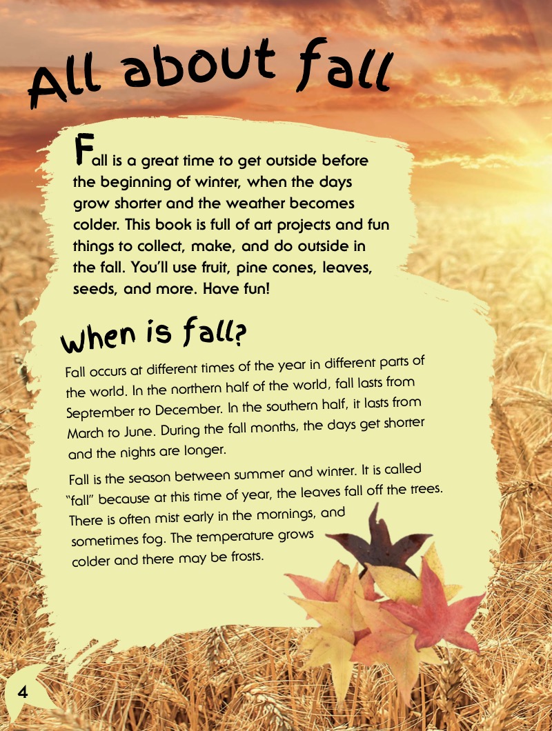 Art For Fall — page 1