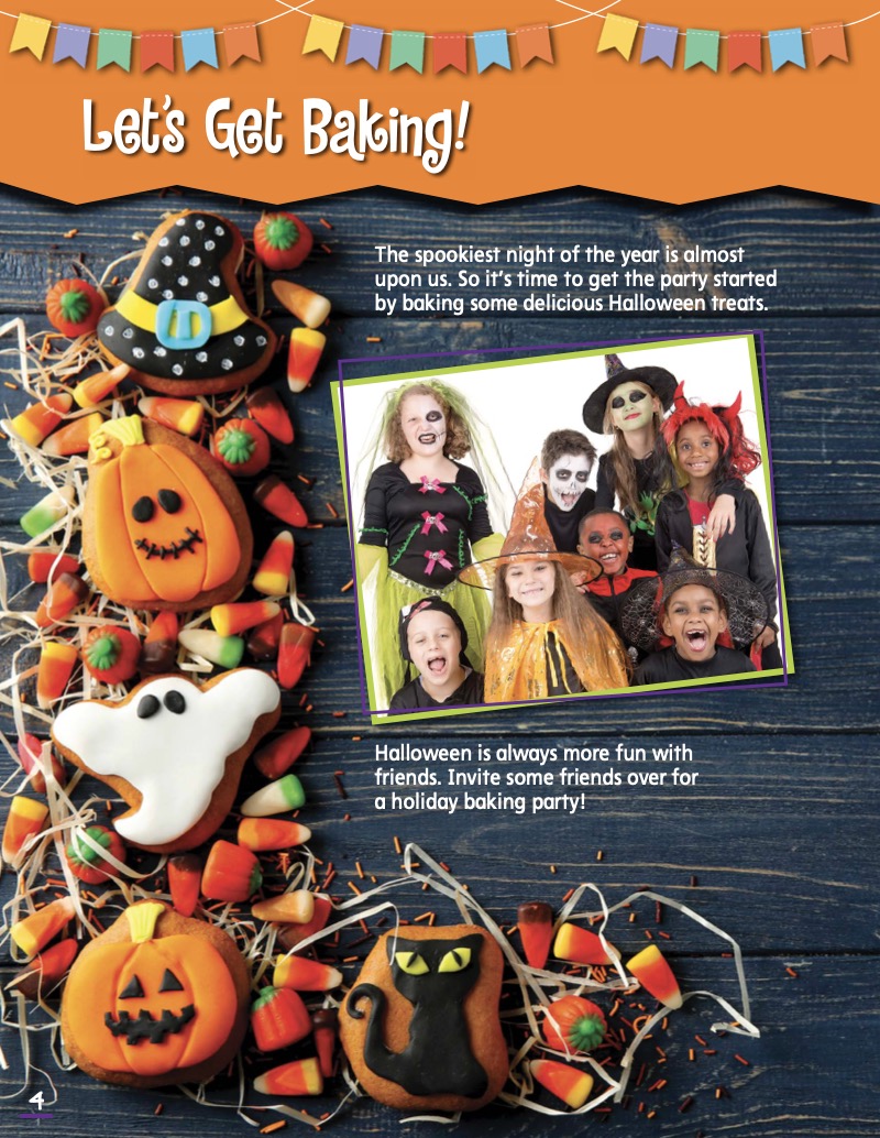 Let's Bake Halloween Treats! — page 1