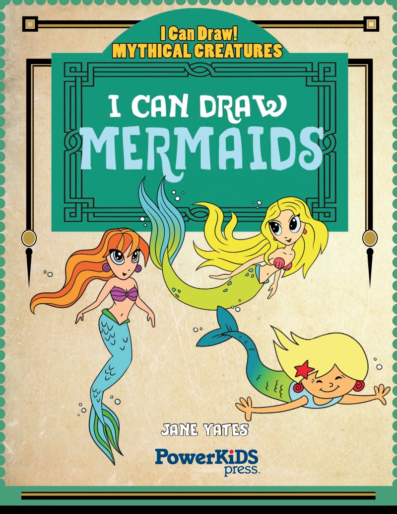 I Can Draw Mermaids book cover