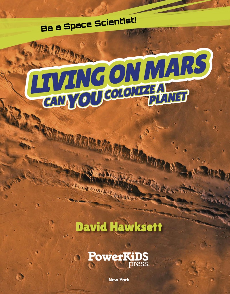 Living on Mars book cover