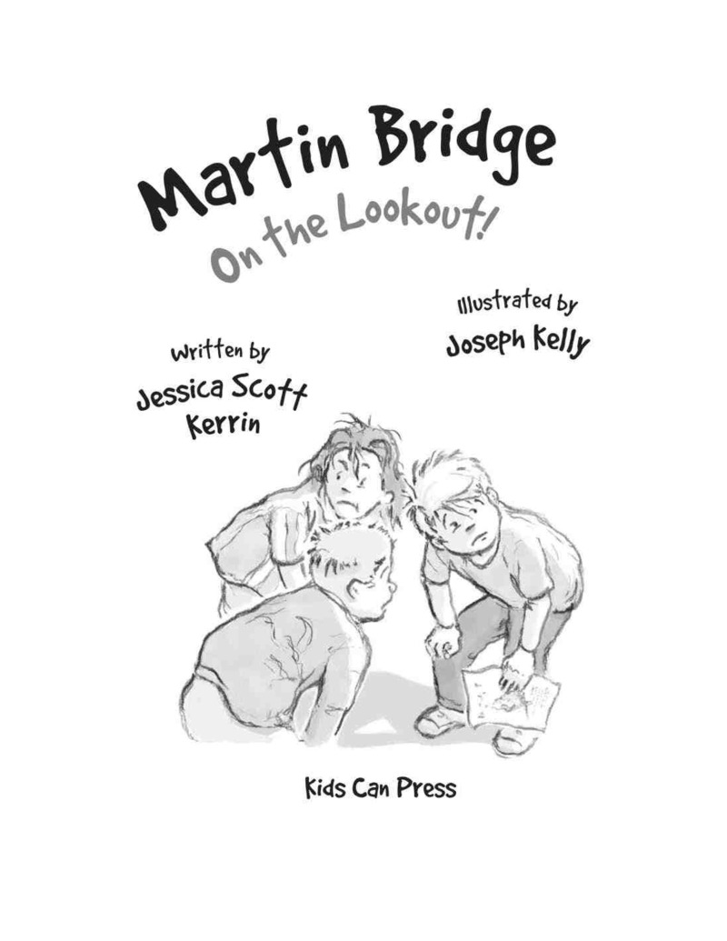 Martin Bridge: On the Lookout! book cover