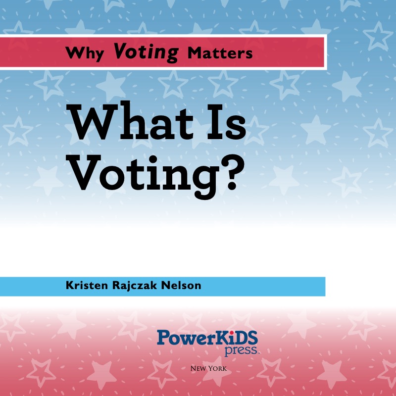 What Is Voting? book cover