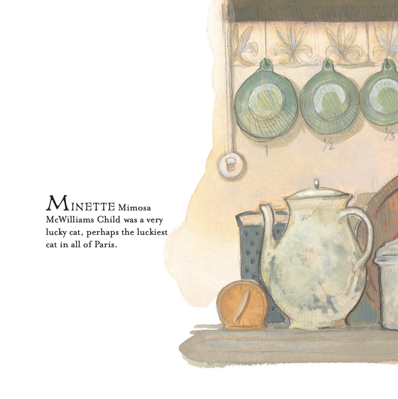 Minette's Feast: The Delicious Story of Julia Child and Her Cat — page 1