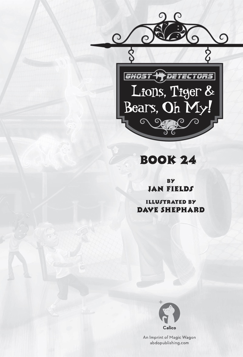 Lions, Tiger & Bears, Oh My! (Ghost Detectors #24) book cover