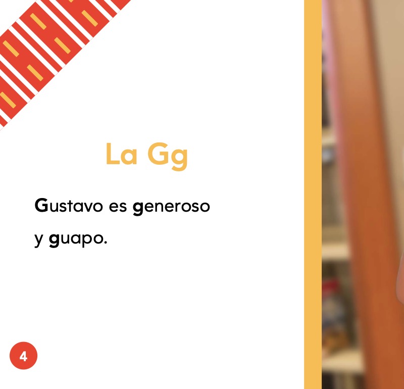 El abecedario: Gg — page 1