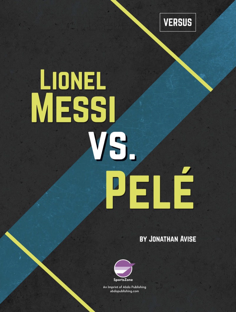 Lionel Messi vs. Pelé book cover