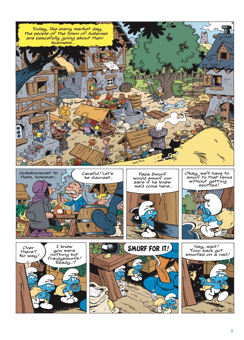The Smurfs 25: The Gambling Smurfs — page 1