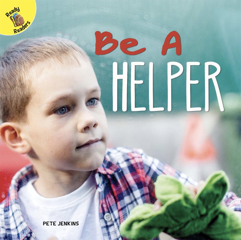Be A Helper book cover