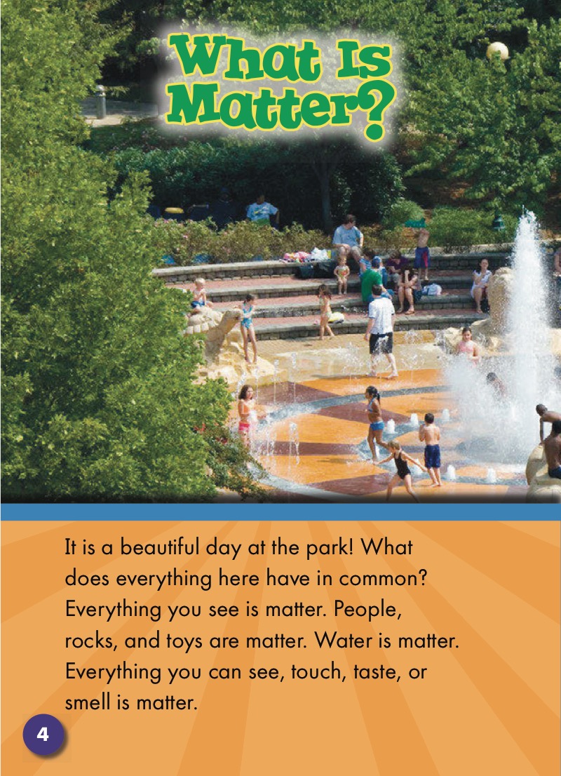 Matter: First Science — page 1