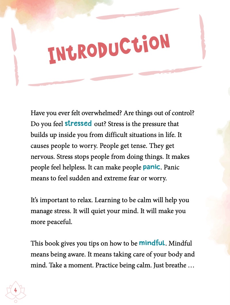 Chill Out: Practicing Calm — page 1