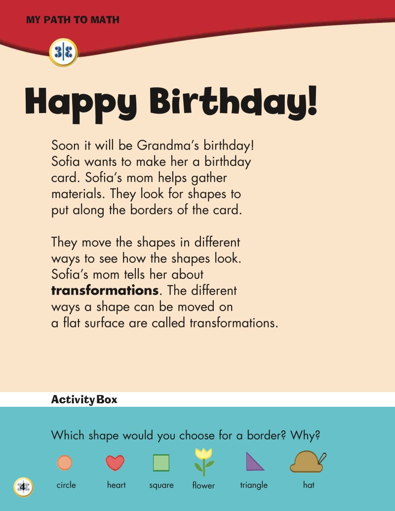 Slides, Flips, and Turns — page 1
