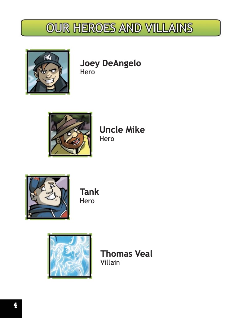 Ghostly Graphic Adventures Sixth Adventure: Drama at Dungeon Rock — page 1