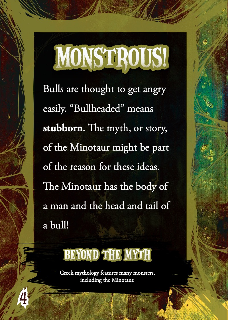 Monsters!: The Minotaur — page 1