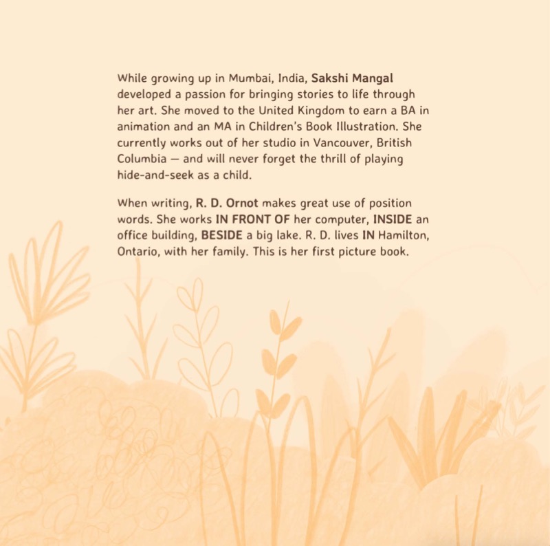Hide-and-Seek: A First Book of Position Words book cover