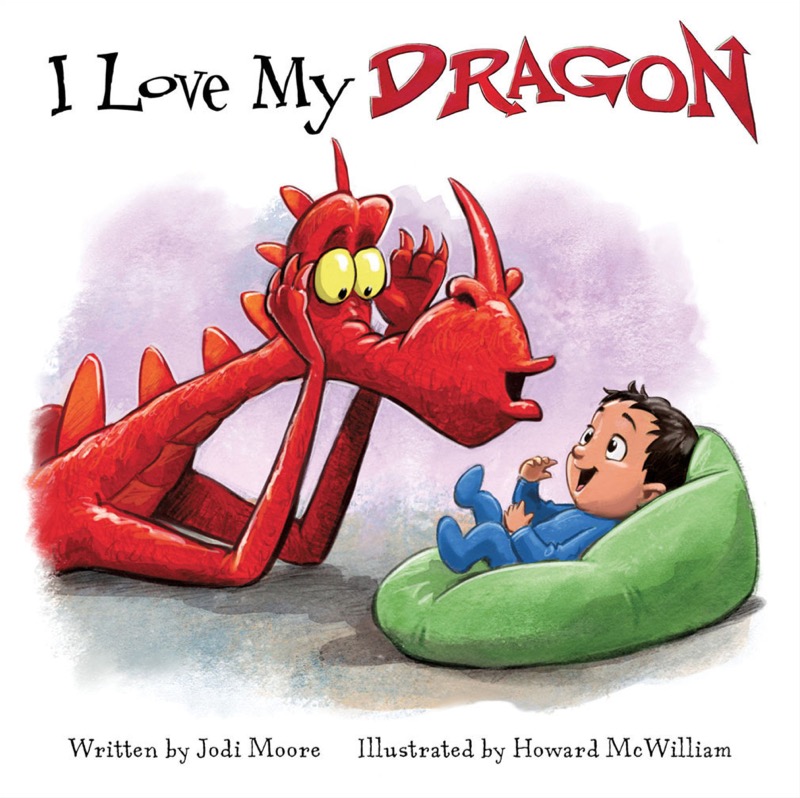 I Love My Dragon book cover