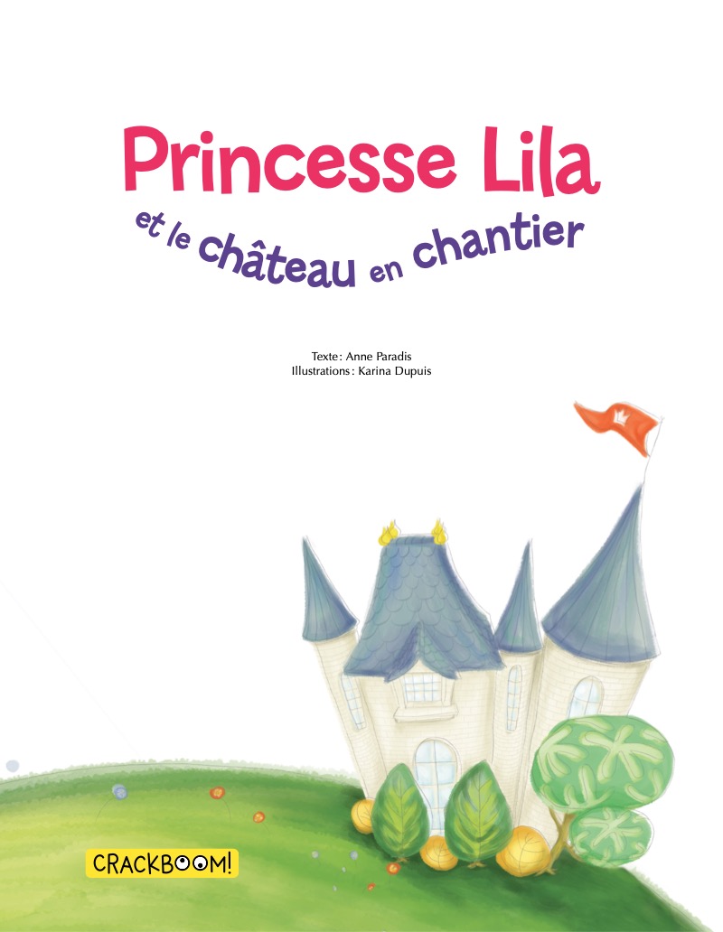 Princesse Lila et le château en chantier book cover