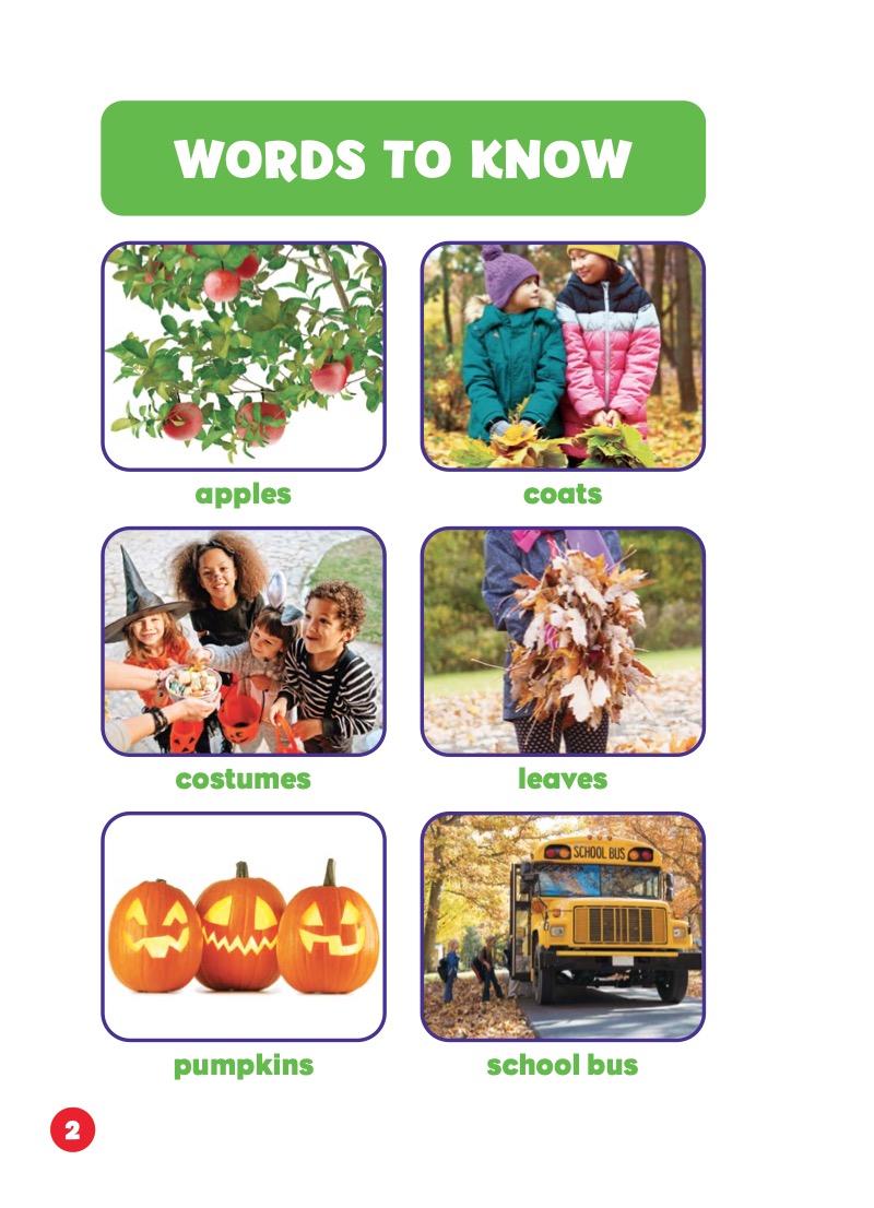 Seasons: What I See in Fall — page 1