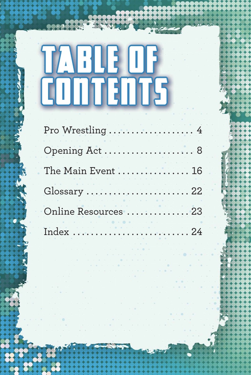 Arena Events: Pro Wrestling book cover