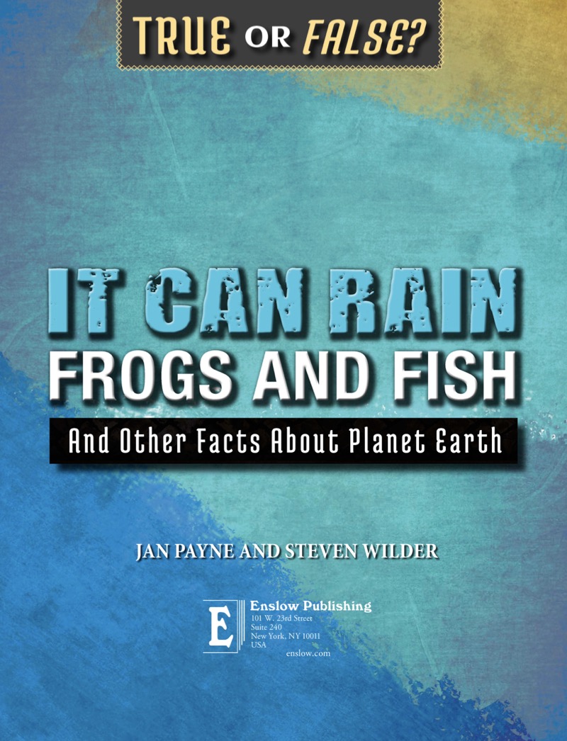 It Can Rain Frogs and Fish book cover