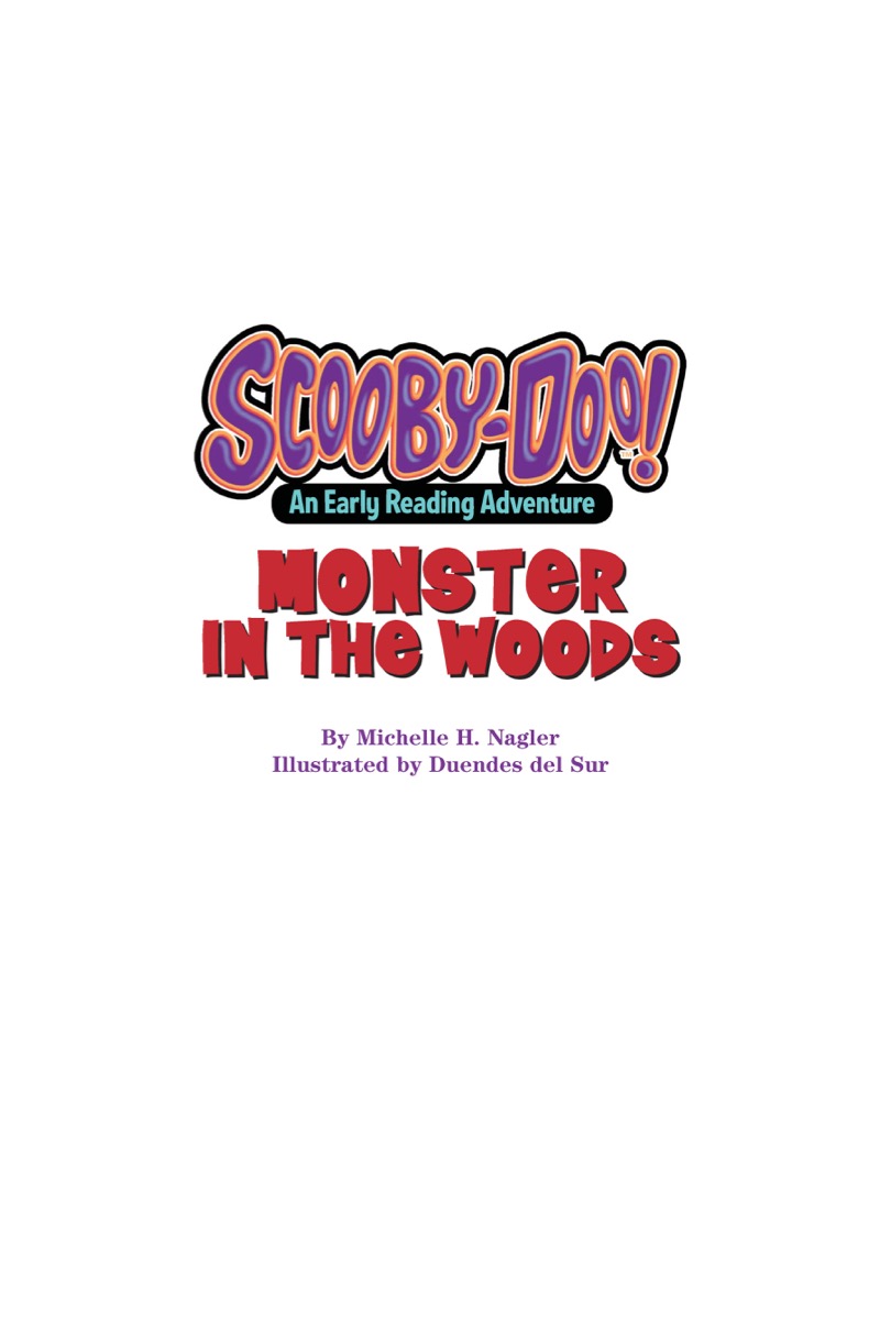 Scooby-Doo and the Monster in the Woods book cover