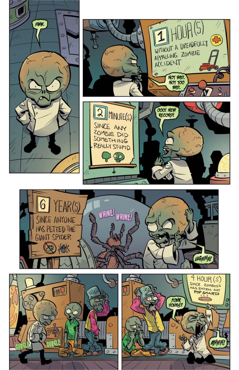 Plants vs Zombies: Rumble At Lake Gumbo 1 — page 1