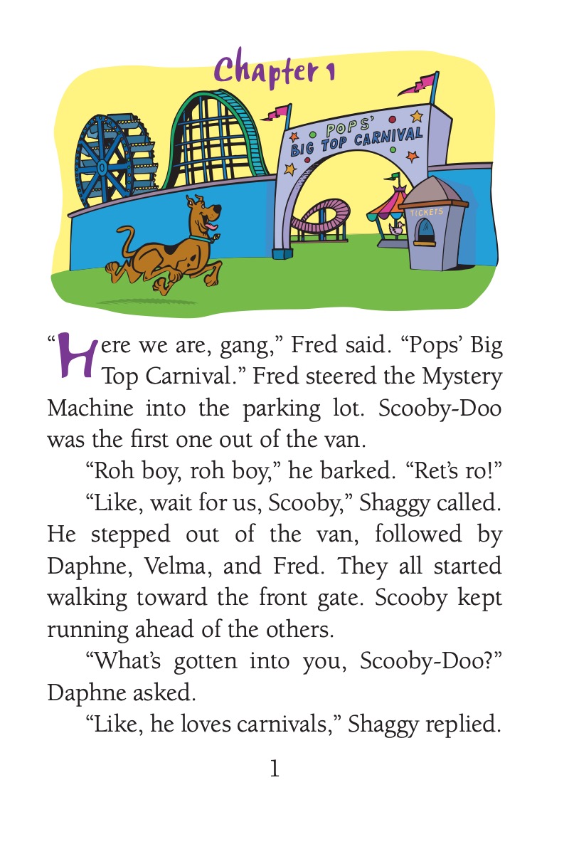 Scooby-Doo! and the Carnival Creeper — page 1