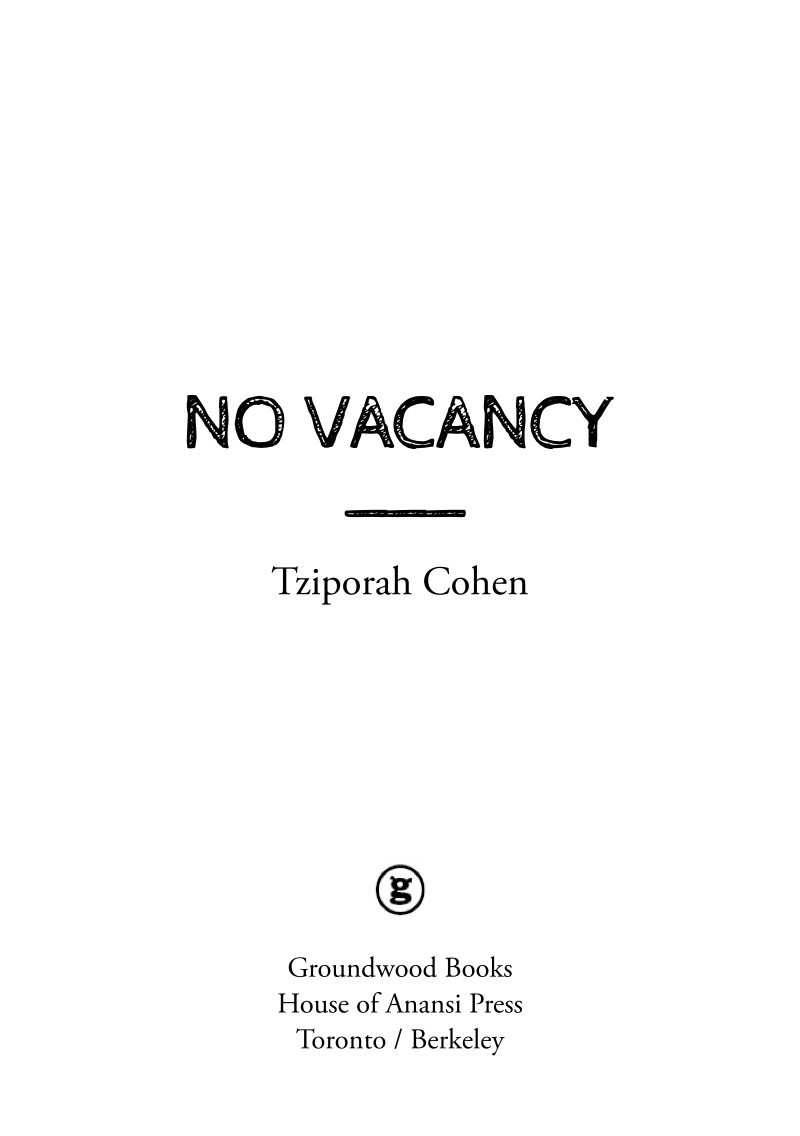 No Vacancy book cover