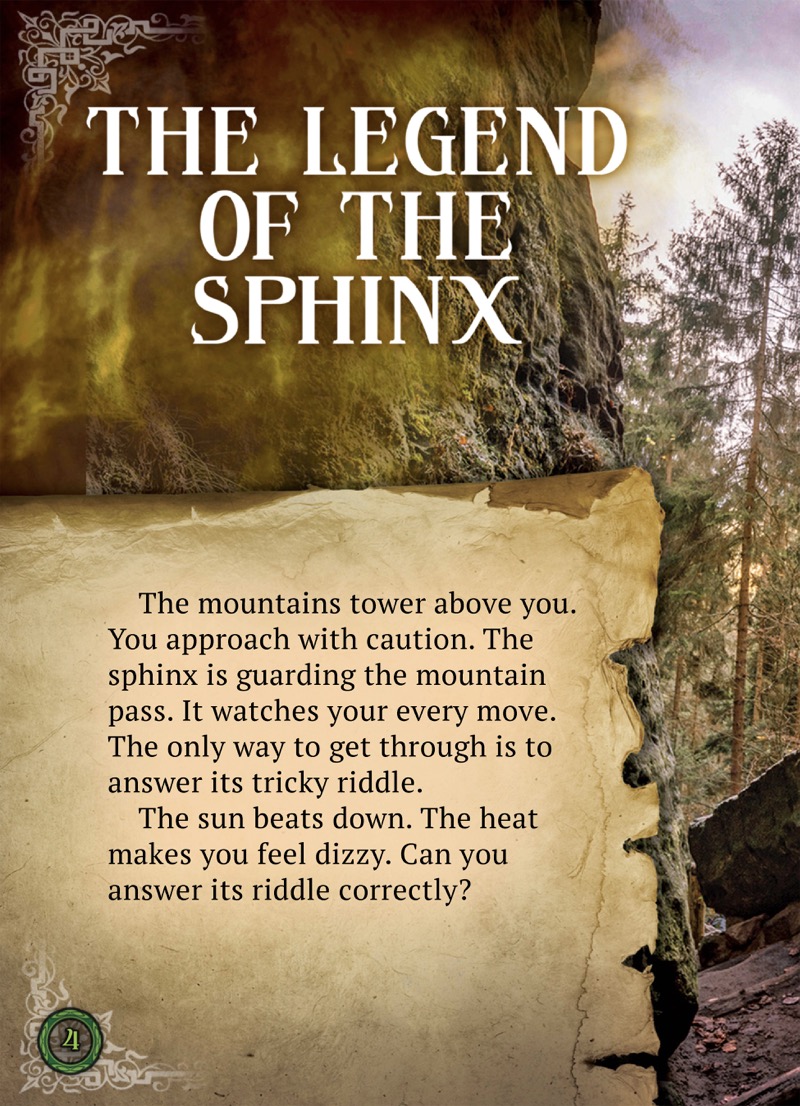 Mythical Creatures: Sphinxes — page 1