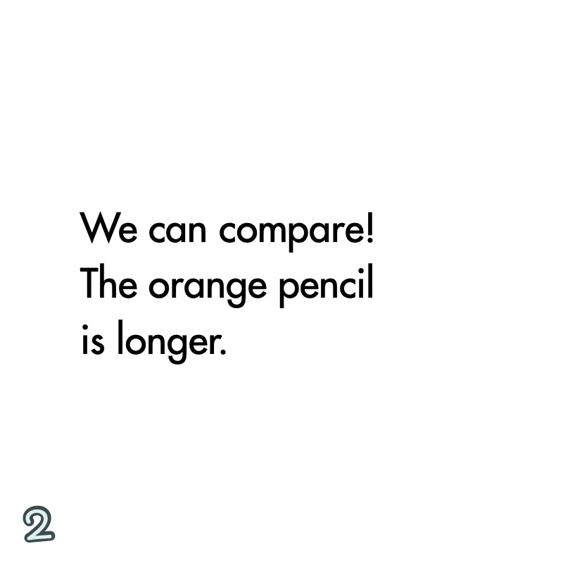 Time to Compare!: Which Is Longer? — page 1