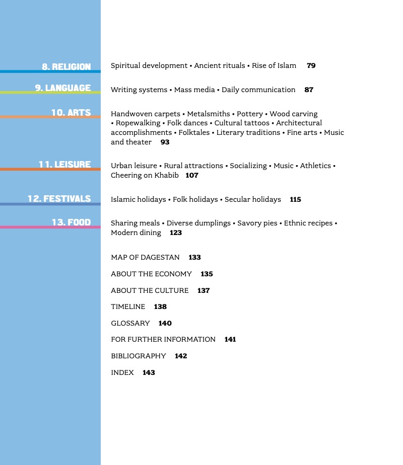 Cultures of the World: Dagestan — page 1