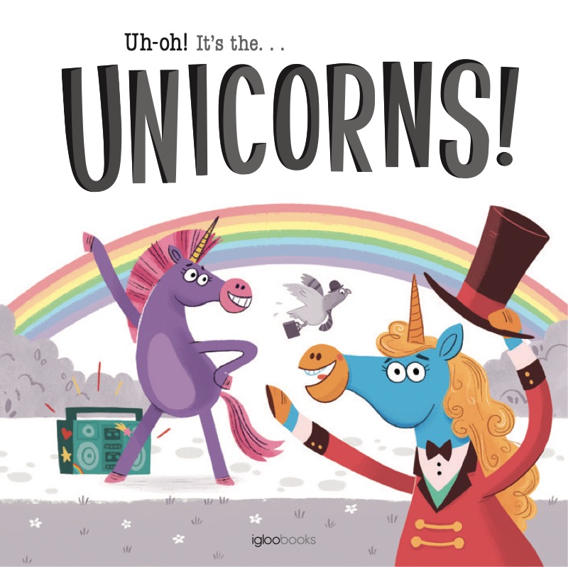 Uh-oh! It's the Unicorns! book cover