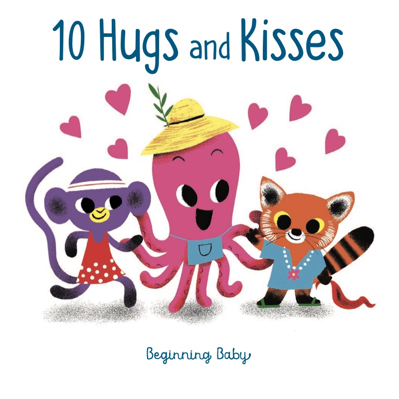 10 Hugs and Kisses book cover