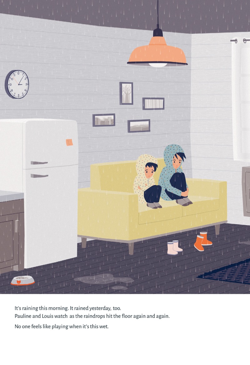The Day the Rain Moved In — page 1