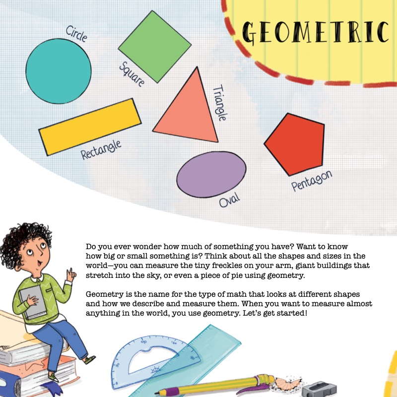 How Do You Measure a Slice of Pizza?: A Book of Geometry — page 1