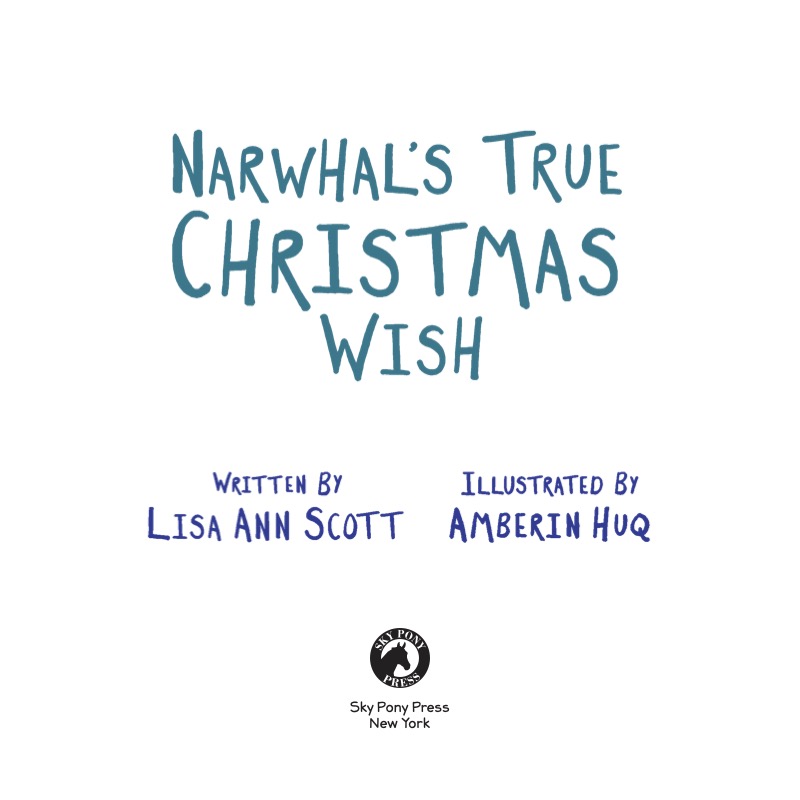 Narwhal's True Christmas Wish book cover