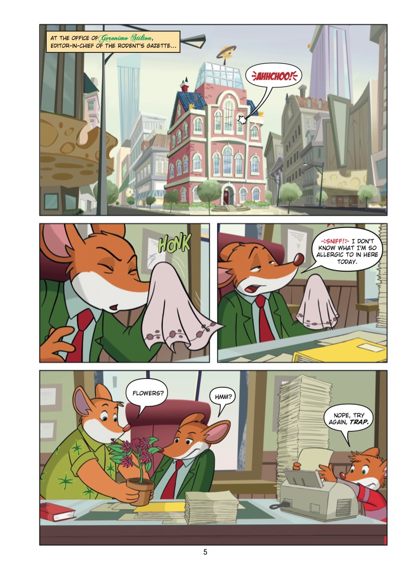 Geronimo Stilton Reporter 8: Hypno-Tick Tock — page 1